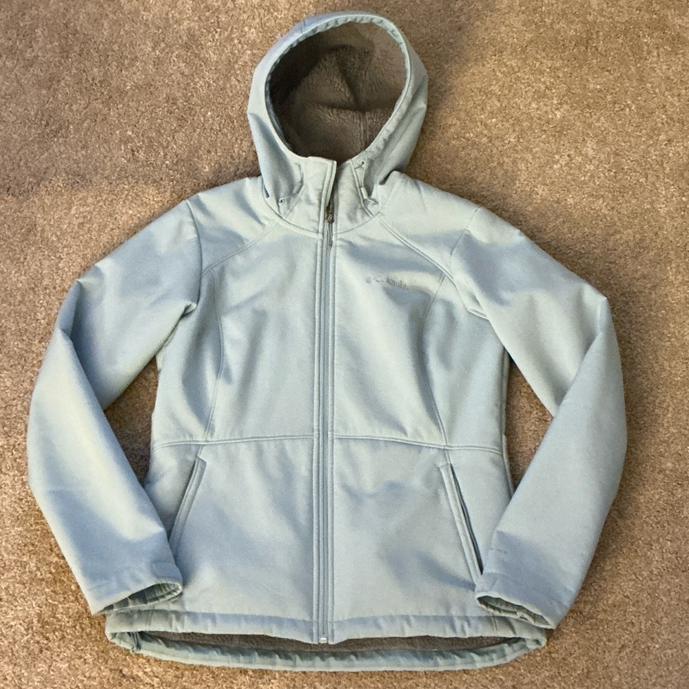 Columbia Light Blue Fleece Jacket